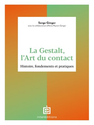 cover image of La Gestalt, l'Art du contact